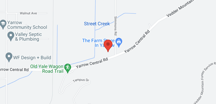 map of 4463 SIMMONS ROAD